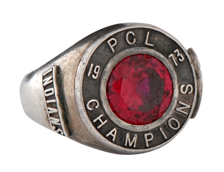 1973 Spokane Indians PCL Championship Players Ring - Bill Madlock